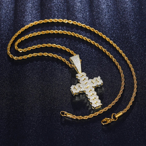 ROCK CROSS PENDANT