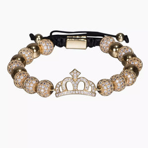 ROYAL MACRAME CZ BRACELET