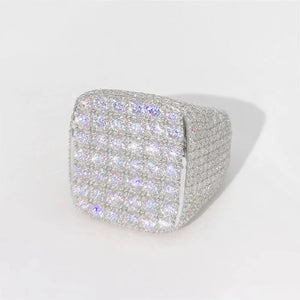 18k CUSTOM HIP HOP RING