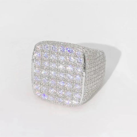 18k CUSTOM HIP HOP RING