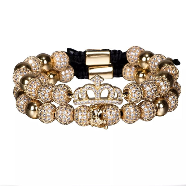 ROYAL MACRAME CZ BRACELET