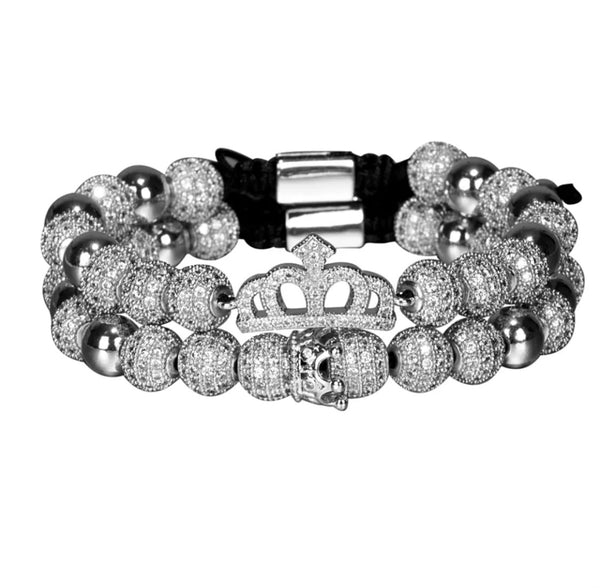 ROYAL MACRAME CZ BRACELET
