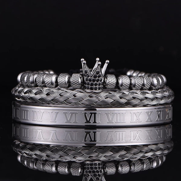 ROMAN PULSEIRAS CROWN BRACELET