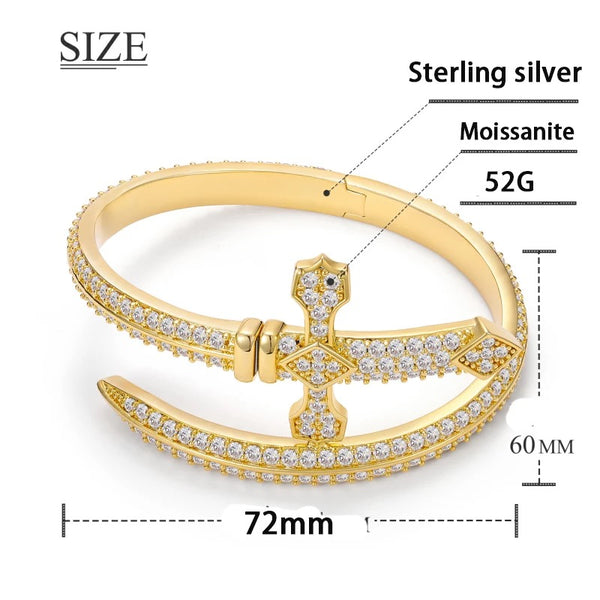 MOISSANITE TENNIS BRACELET