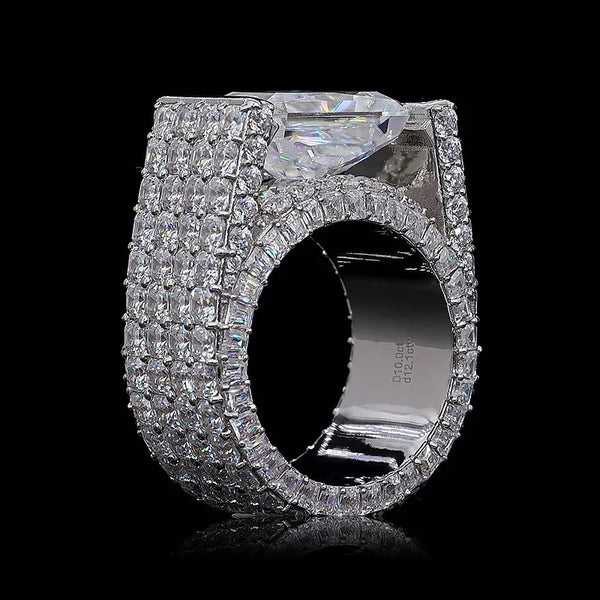 14ct WHITE GOLD RING