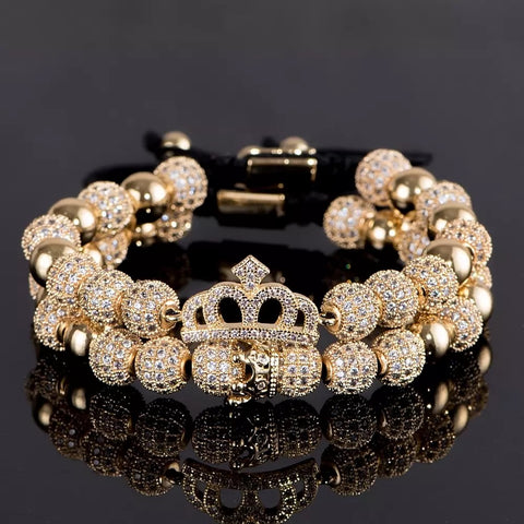 ROYAL MACRAME CZ BRACELET
