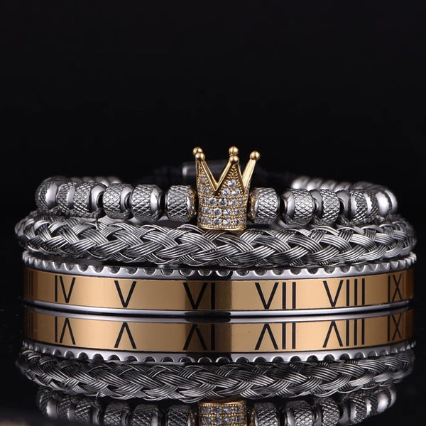 ROMAN PULSEIRAS CROWN BRACELET