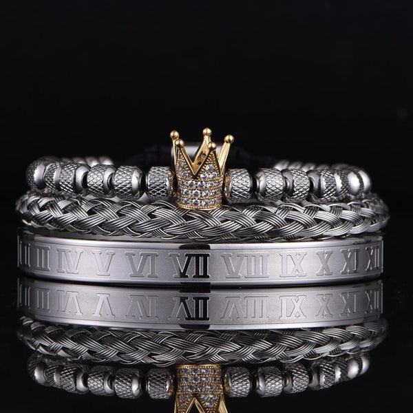 ROMAN PULSEIRAS CROWN BRACELET