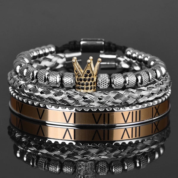 ROMAN PULSEIRAS CROWN BRACELET