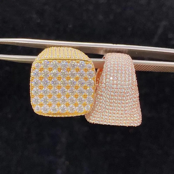 18k CUSTOM HIP HOP RING