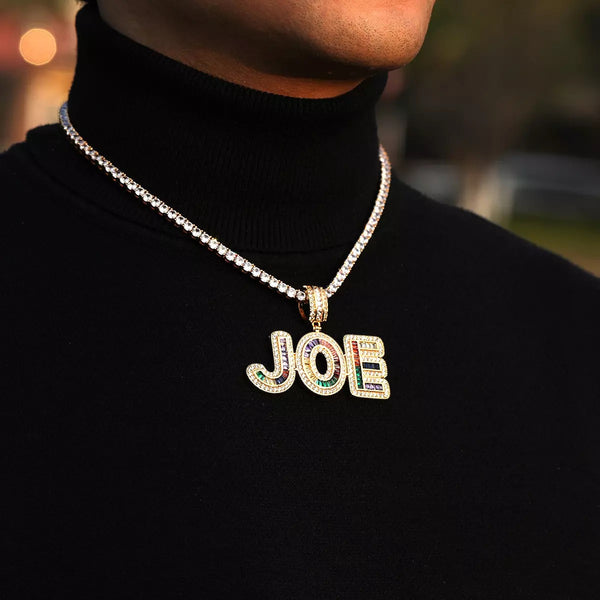 BAGUETTE PERSONALISE PENDANT