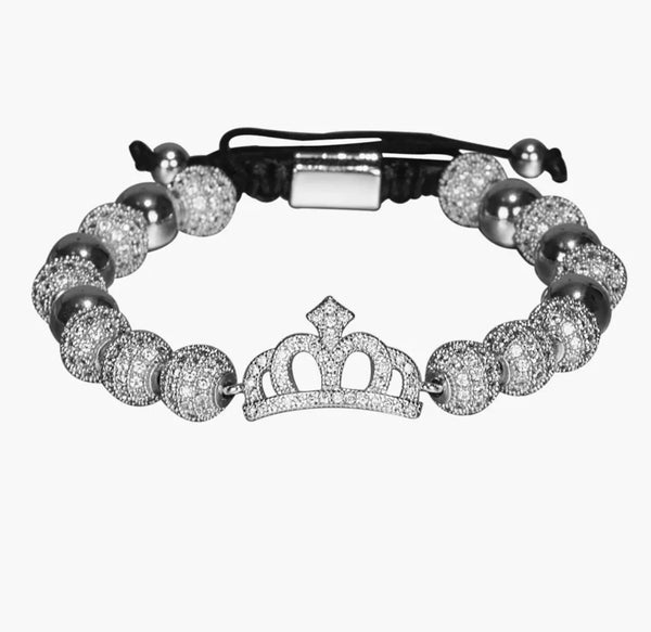 ROYAL MACRAME CZ BRACELET